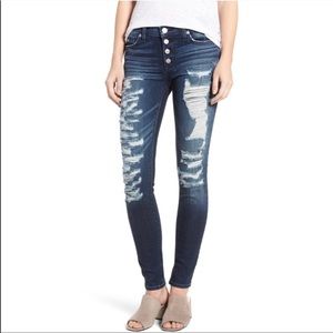 Hudson Ciara Distressed Skinny size 26